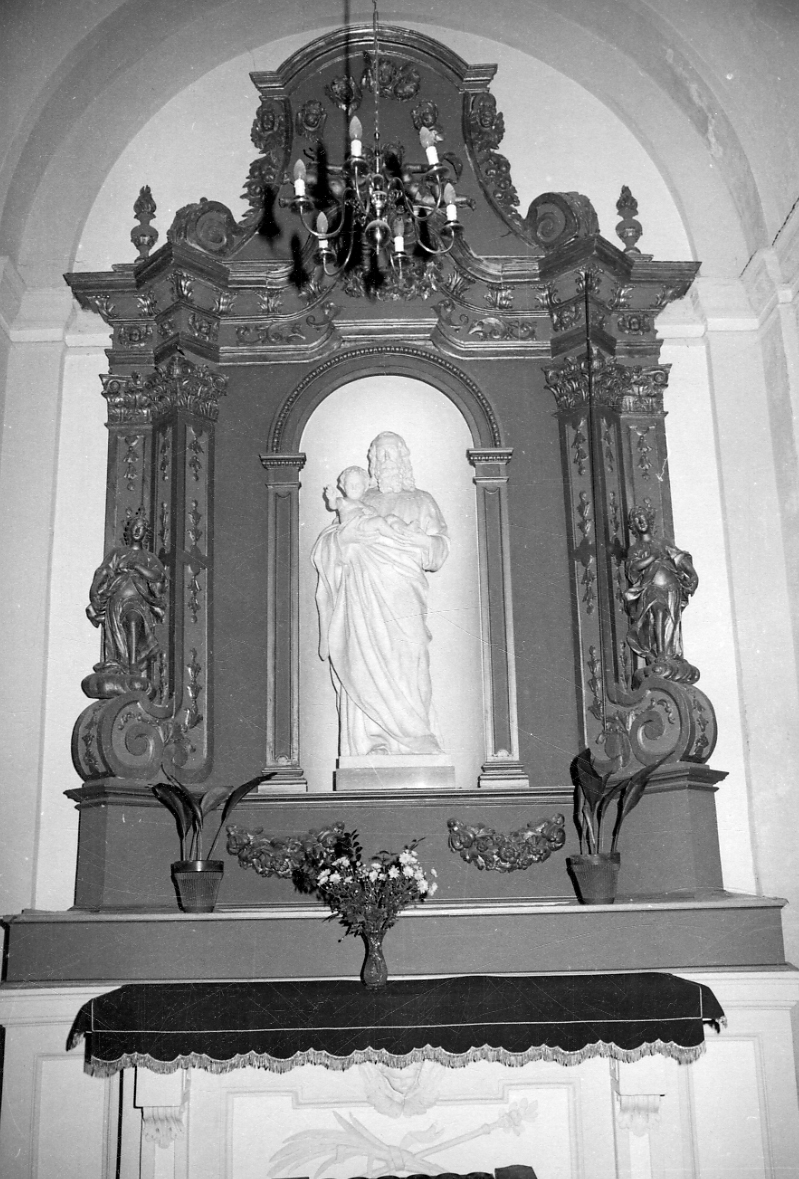 mostra d'altare, opera isolata di Barbieri (seconda metà sec. XIX)