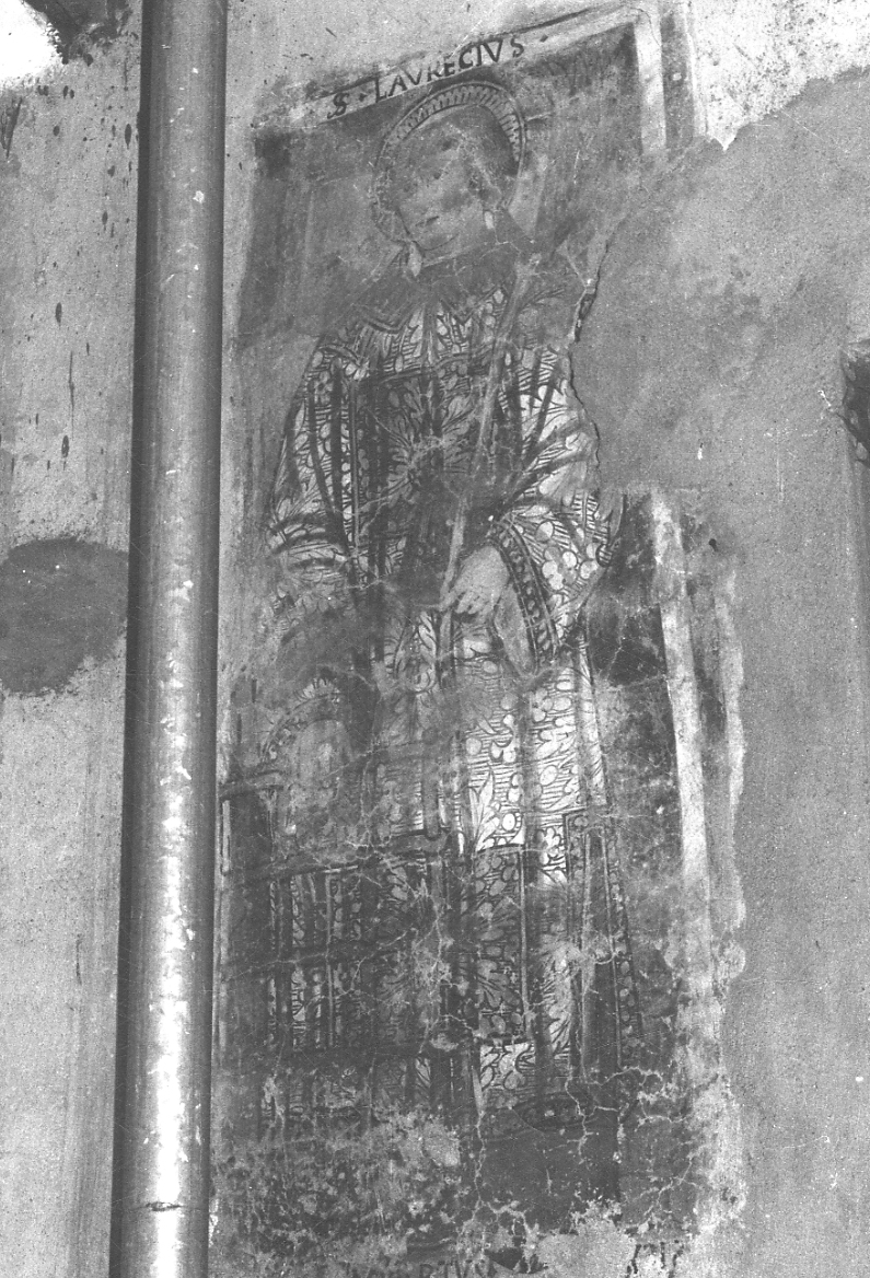 San Lorenzo (dipinto, opera isolata) di Cagnola Francesco (maniera) (primo quarto sec. XVI)