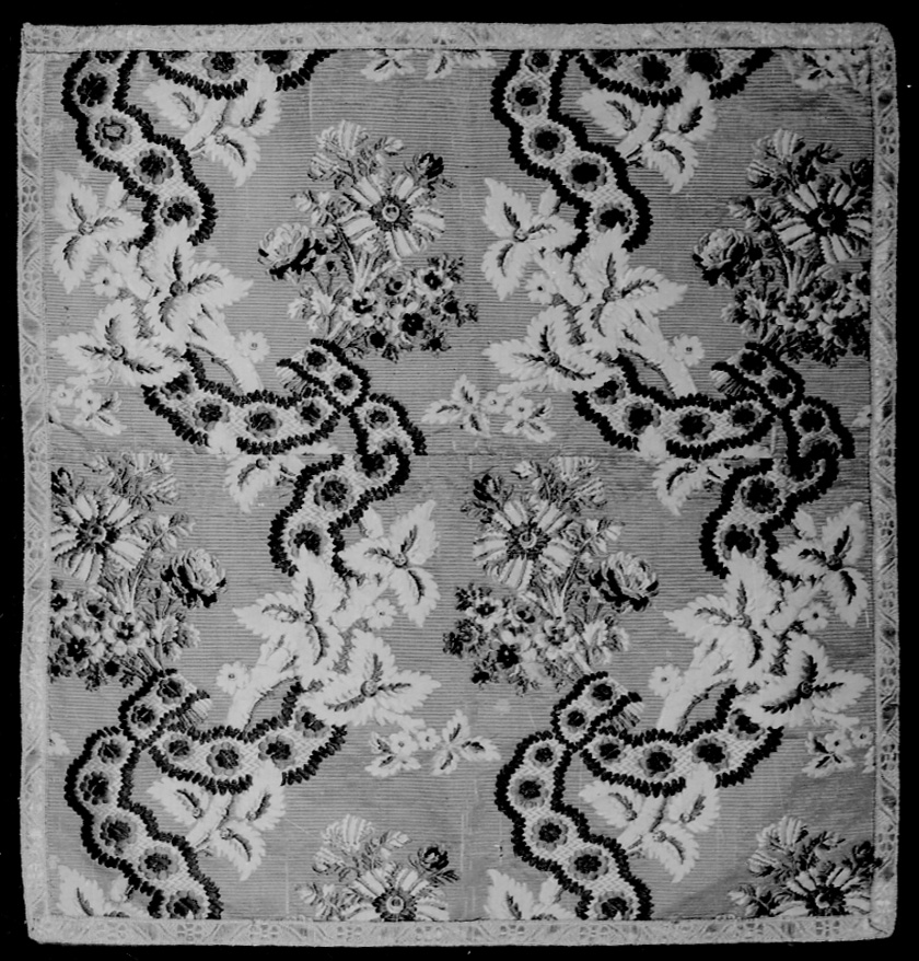 velo di calice, elemento d'insieme - manifattura italiana, manifattura francese (ultimo quarto sec. XVIII)