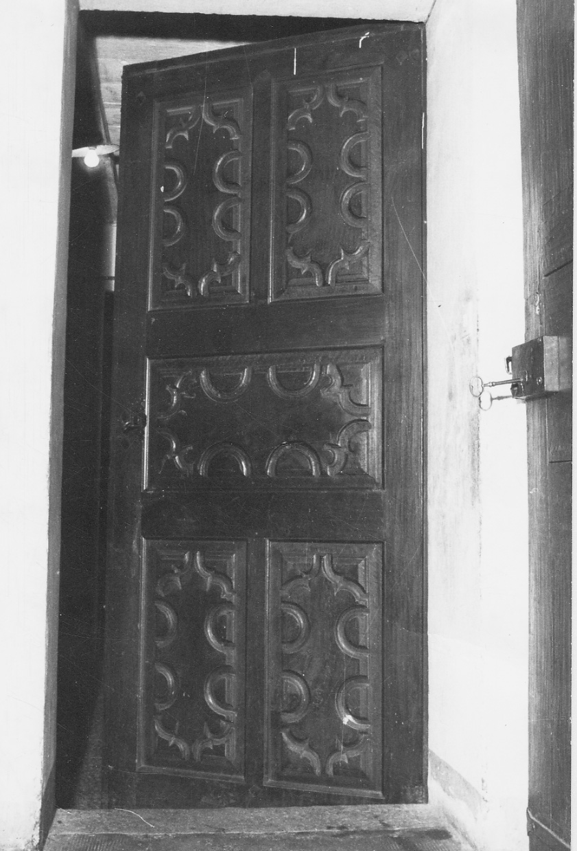 porta, opera isolata - bottega biellese (prima metà sec. XVIII)