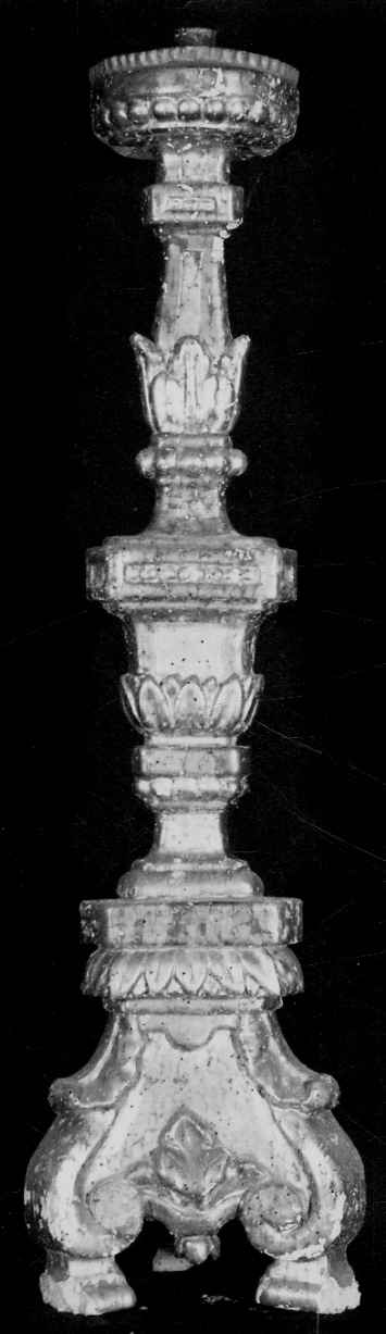 candeliere, serie - bottega biellese (sec. XIX)