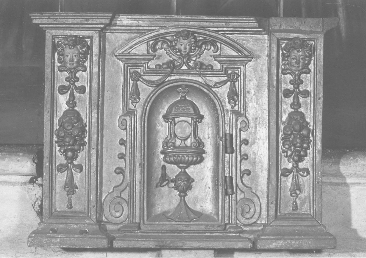 tabernacolo, opera isolata - bottega piemontese (sec. XVIII)