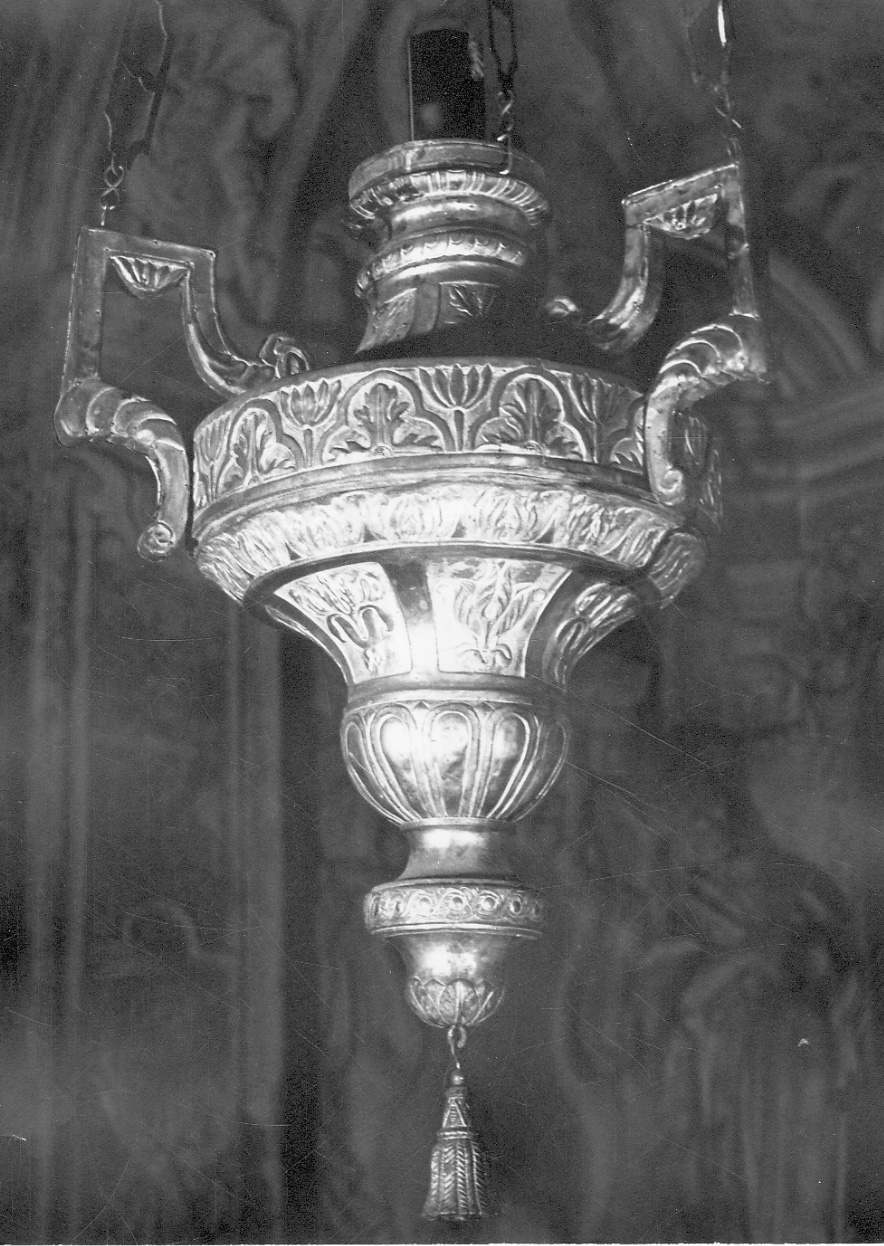 lampada pensile, serie - bottega piemontese (sec. XVIII)