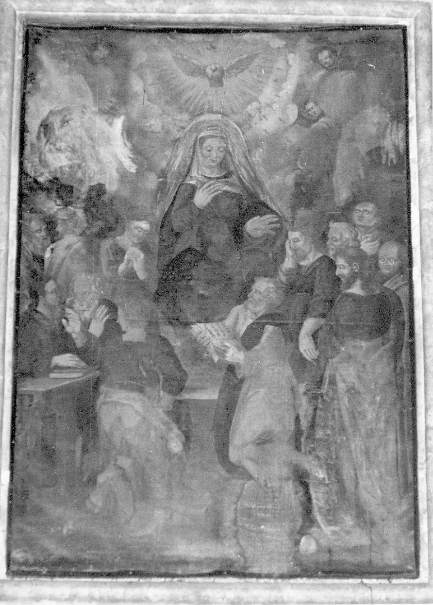 Pentecoste (dipinto, opera isolata) - ambito piemontese (sec. XVIII)