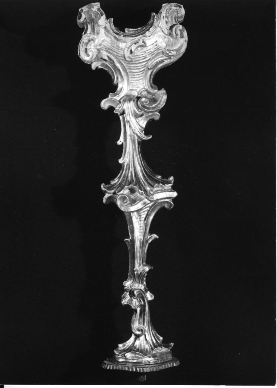 candeliere, serie - bottega piemontese (sec. XVIII)