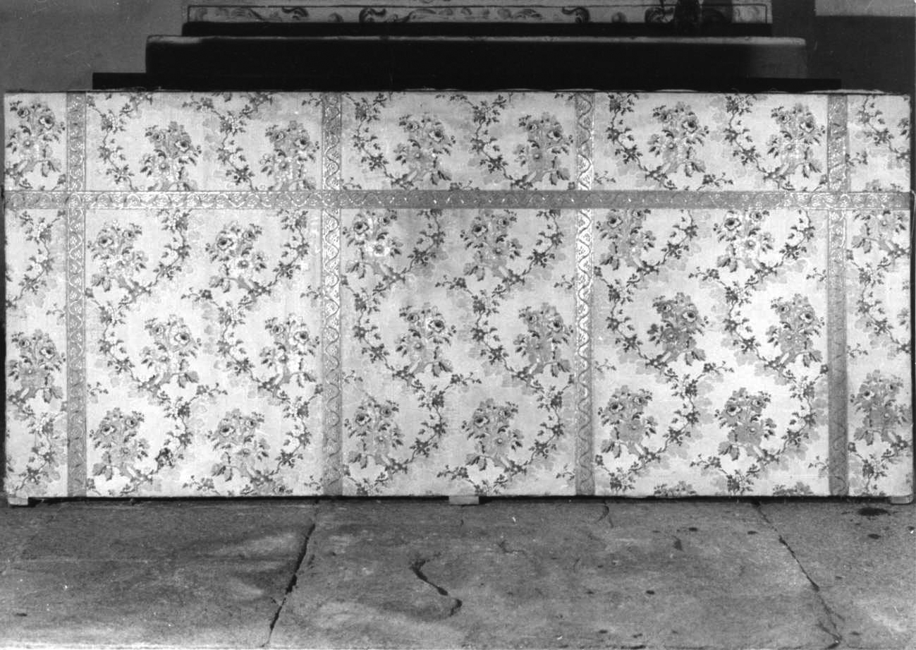 paliotto, opera isolata - manifattura piemontese (seconda metà sec. XVIII)