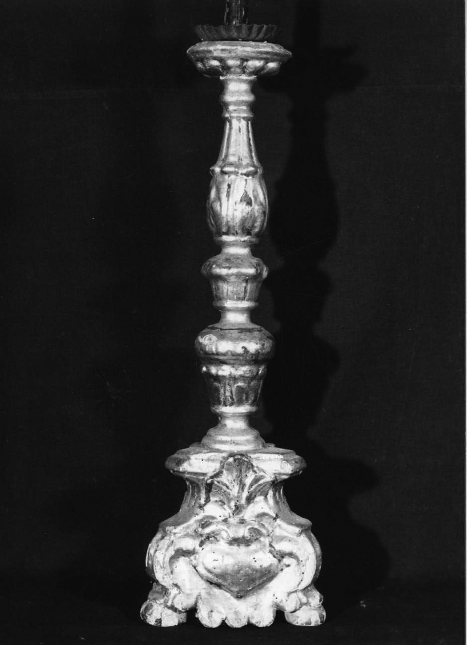 candeliere, serie - bottega piemontese (sec. XIX)