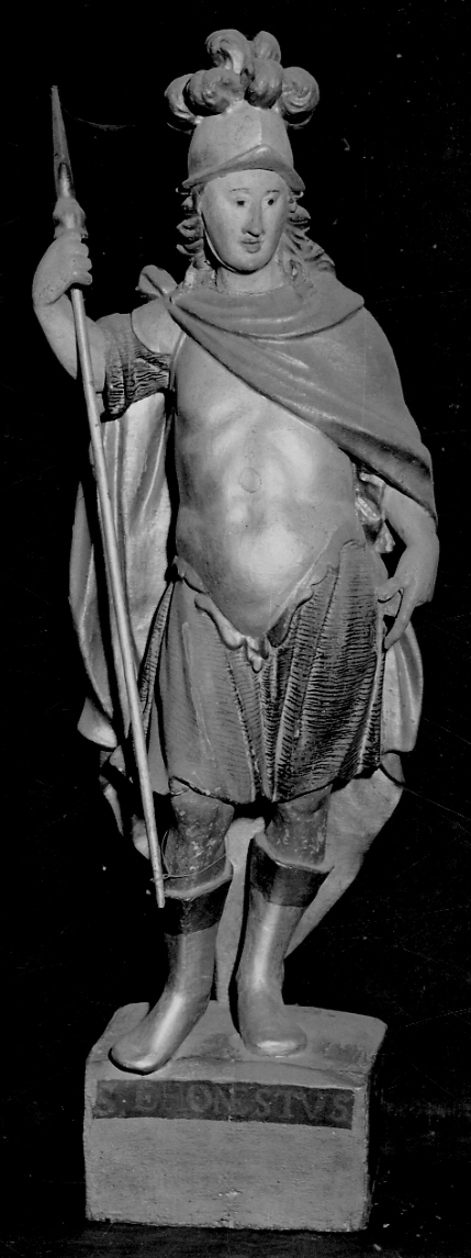 San Teonesto (reliquiario - a statuetta, opera isolata) - bottega piemontese (sec. XVIII)