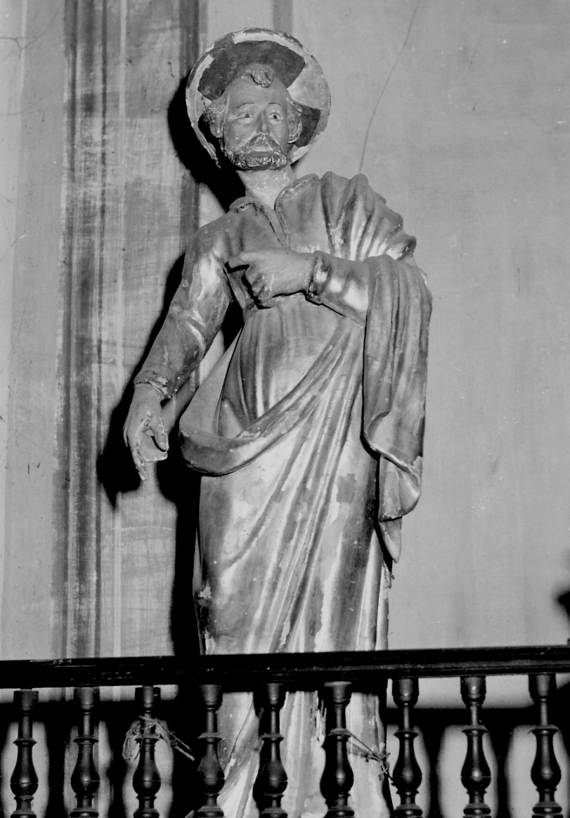 Santo (statua, serie) - bottega piemontese (sec. XVIII)