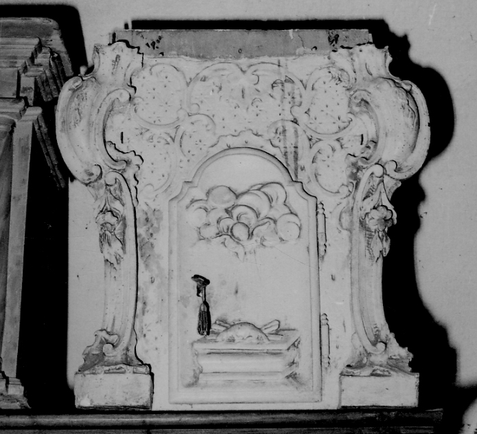 tabernacolo, opera isolata - bottega piemontese (sec. XVIII)