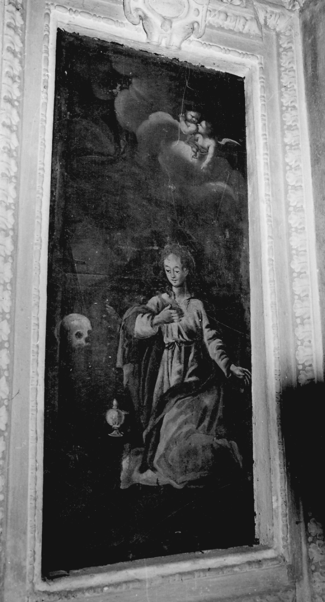 Santa Maria Maddalena penitente (dipinto, opera isolata) - ambito piemontese (secc. XVII/ XVIII)