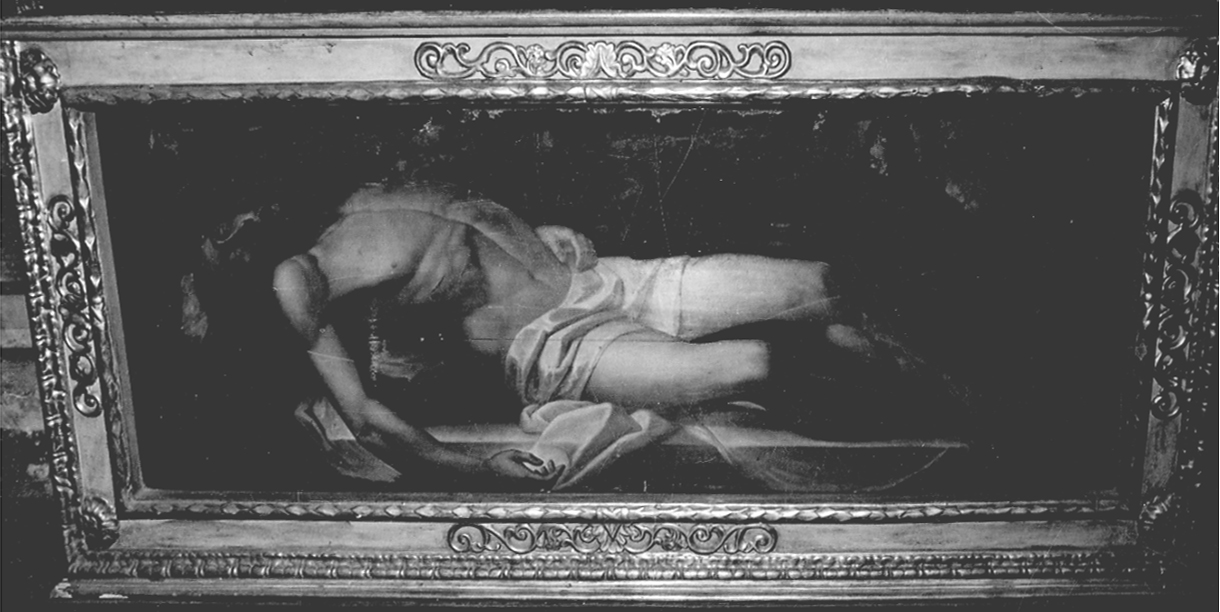 Cristo morto (dipinto, opera isolata) di Billotti (secondo quarto sec. XIX)