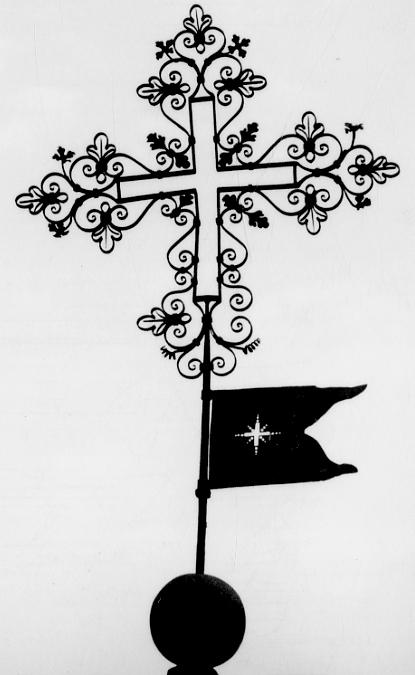 croce, opera isolata - bottega piemontese (sec. XVIII)