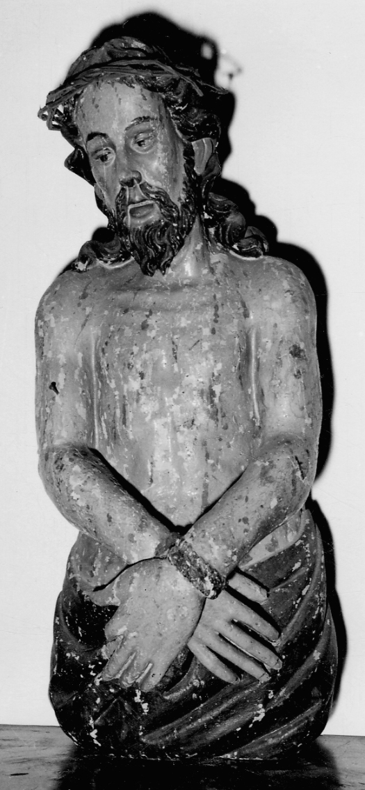 Ecce Homo (scultura, opera isolata) - bottega piemontese (sec. XVII)
