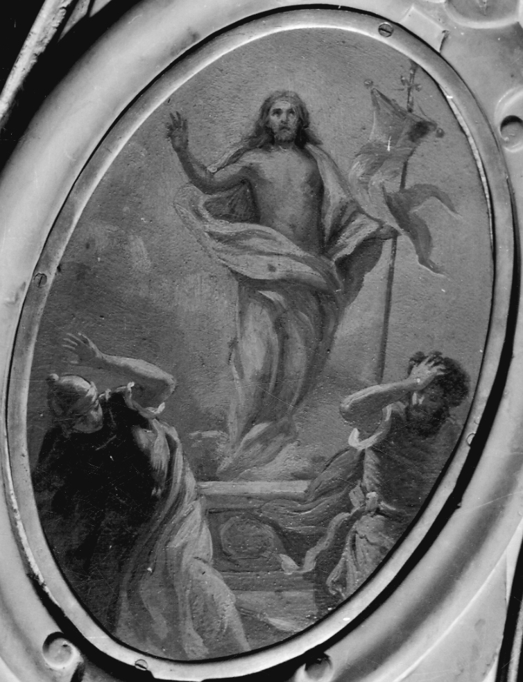 resurrezione di Cristo (dipinto) - ambito piemontese (fine sec. XVII)