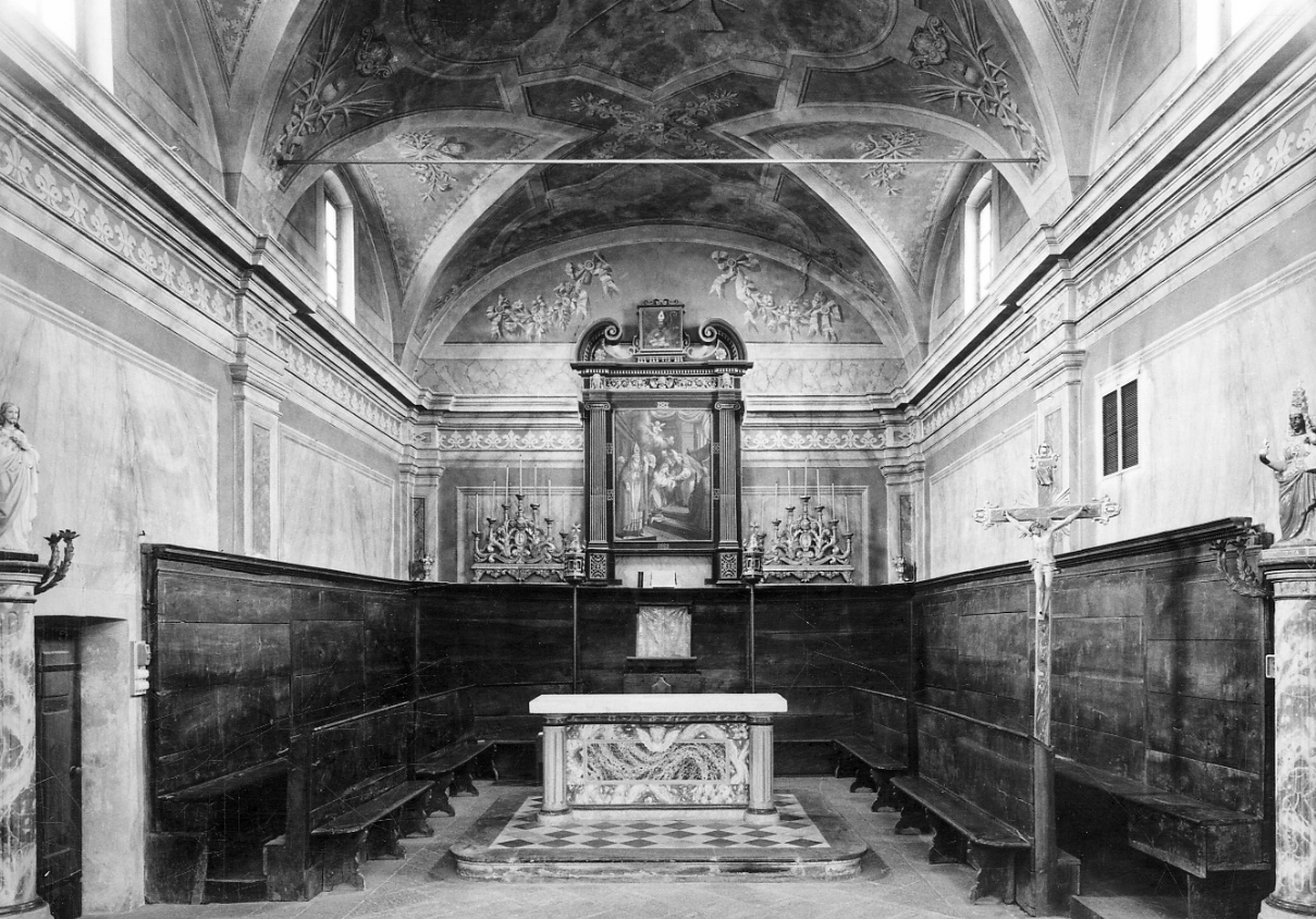 stalli del coro, opera isolata - bottega piemontese (sec. XVIII)