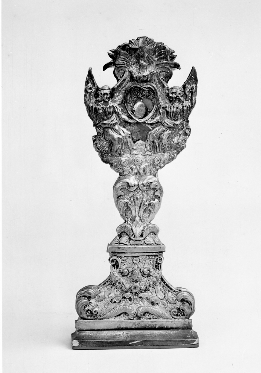 reliquiario - a ostensorio, opera isolata - bottega piemontese (inizio sec. XIX)