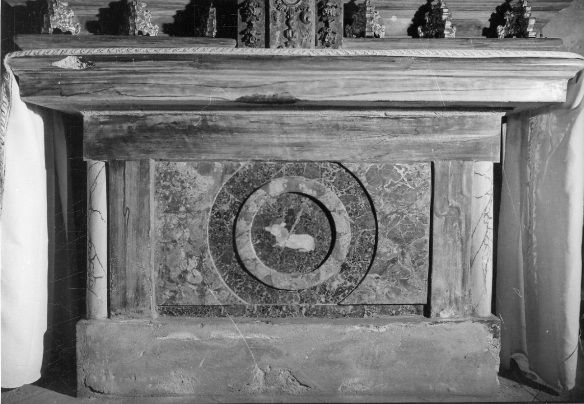 altare, opera isolata di Olgiati Francesco (ultimo quarto sec. XVIII)