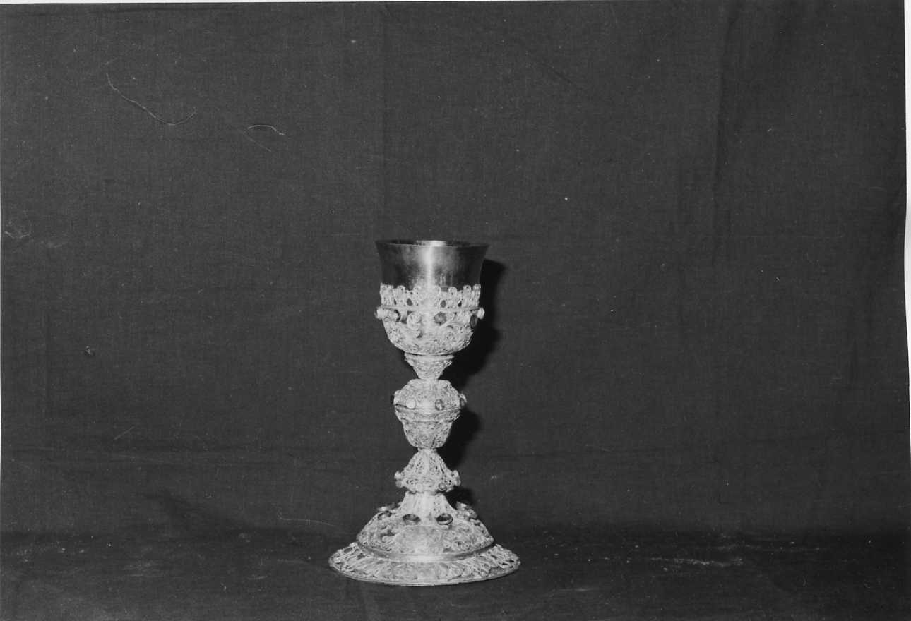 motivi decorativi (calice, opera isolata) - bottega biellese (sec. XIX)