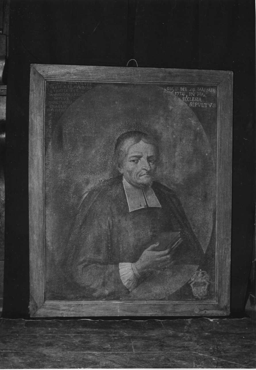 ritratto a mezza figura di Giuseppe Montilio (dipinto, opera isolata) - bottega biellese (secondo quarto sec. XVIII)