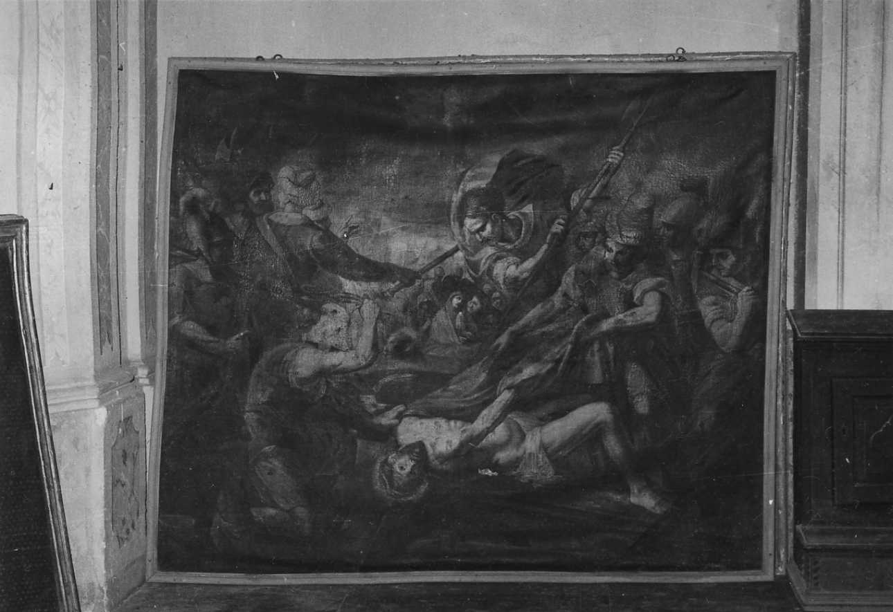 Cristo flagellato (dipinto, opera isolata) - bottega biellese (sec. XVIII)