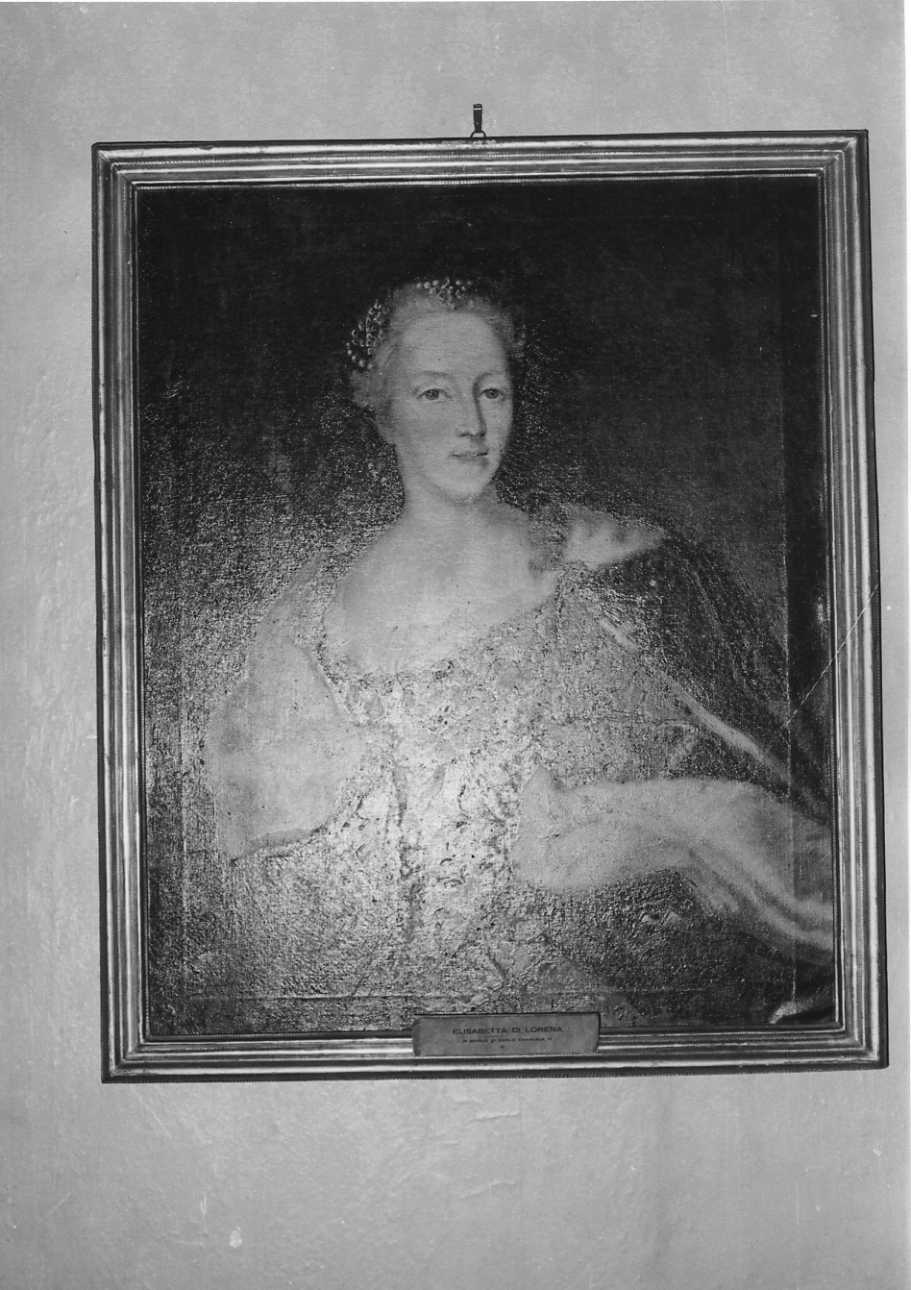 ritratto di Elisabetta di Lorena (dipinto, opera isolata) - ambito piemontese (prima metà sec. XVIII)