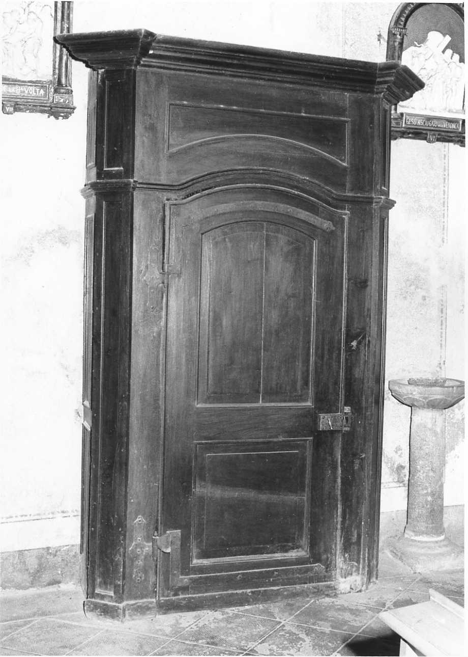 bussola, opera isolata - bottega piemontese (sec. XIX)