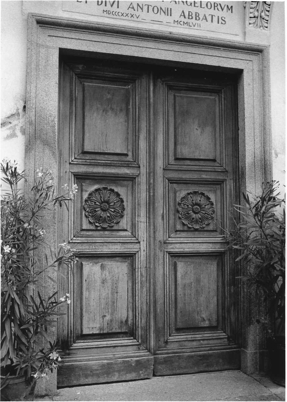 portone, opera isolata - bottega piemontese (prima metà sec. XIX)