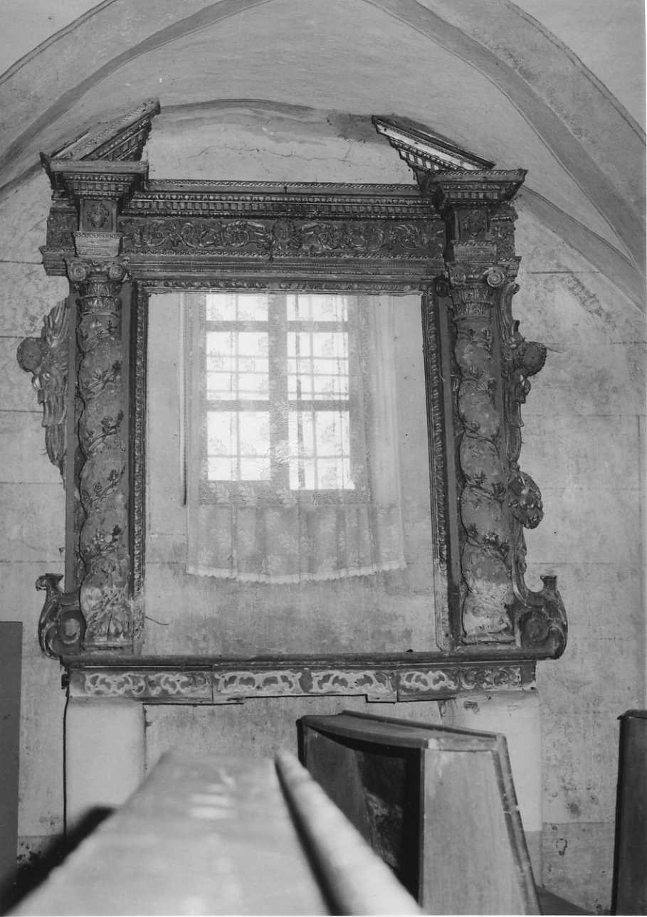 cornice di dipinto, opera isolata - bottega piemontese (fine sec. XVII)