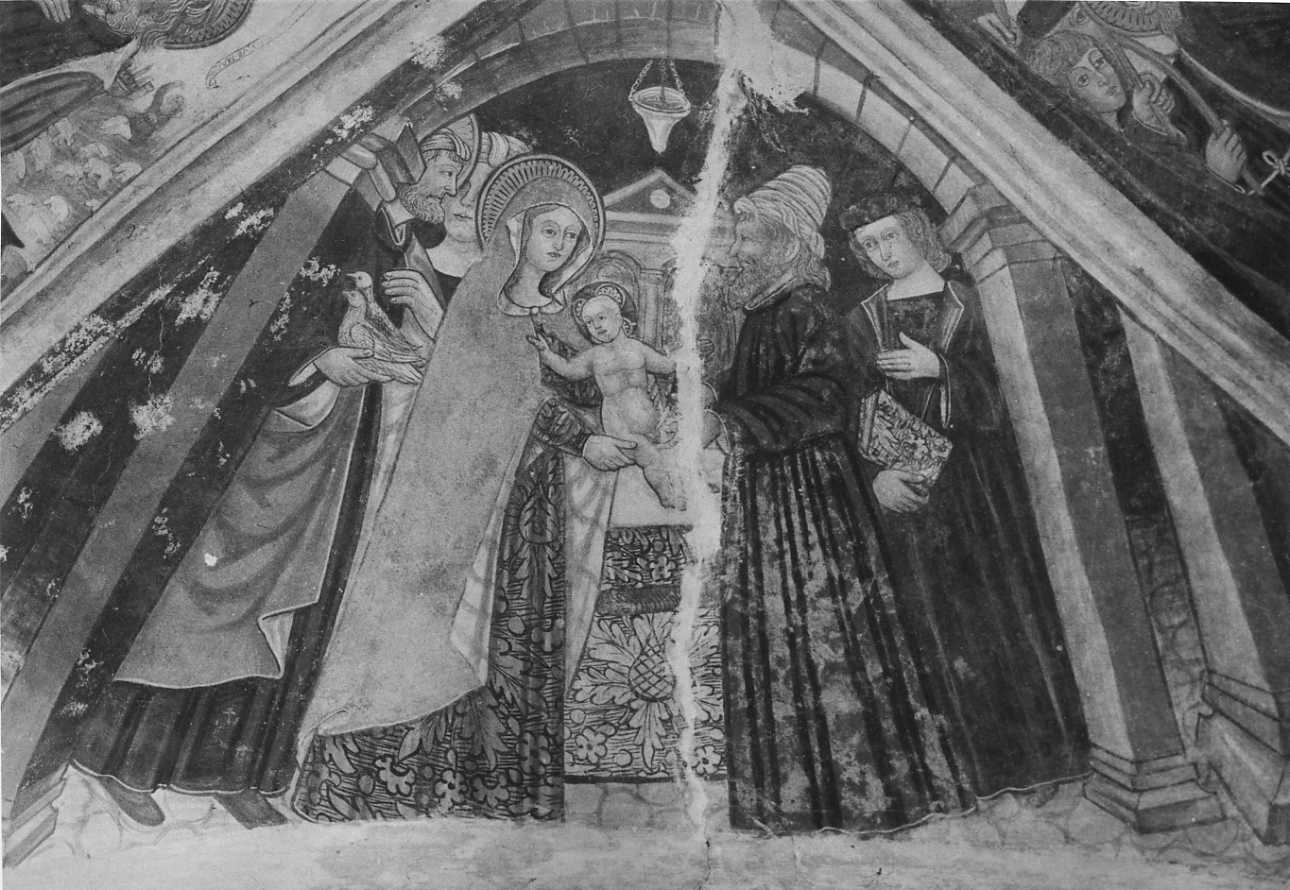 circoncisione di Gesù Bambino (dipinto, elemento d'insieme) di De Bosis Daniele (attribuito) (inizio sec. XVI)