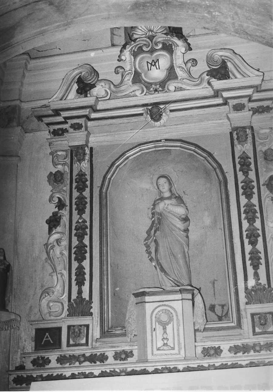 altare, opera isolata - bottega piemontese (ultimo quarto sec. XVIII)