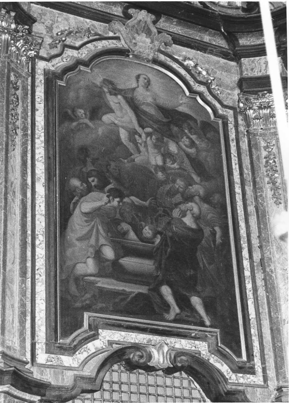 assunzione della Madonna (dipinto, opera isolata) - ambito piemontese (prima metà sec. XVII)