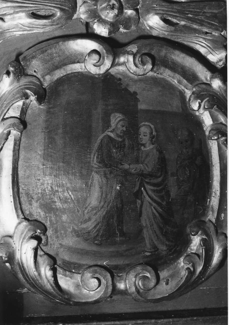 visitazione (dipinto) - bottega biellese (sec. XVII)