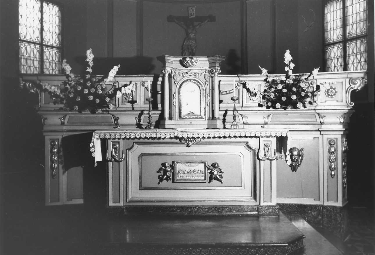 ultima cena (altare maggiore, opera isolata) - bottega piemontese (sec. XIX)