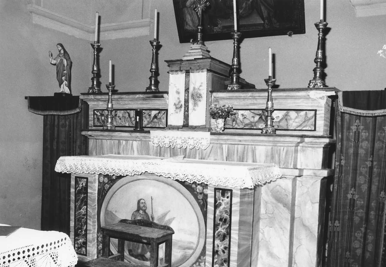 candeliere, serie - bottega biellese (sec. XIX)