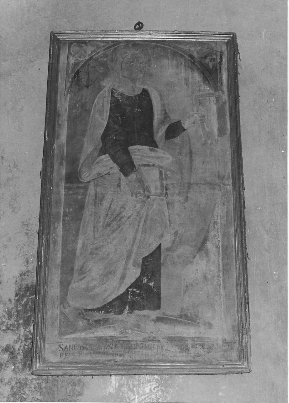 Santo (dipinto, opera isolata) - ambito biellese (sec. XVII)