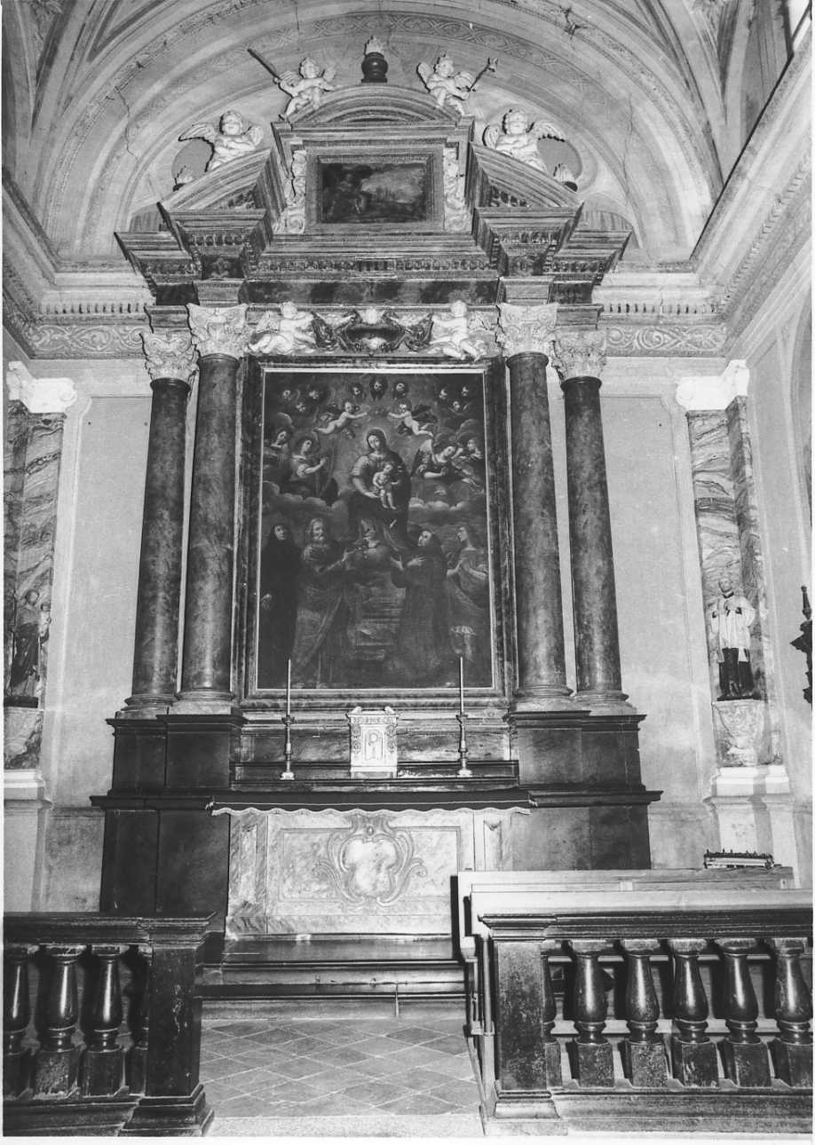 altare, opera isolata - bottega piemontese (inizio sec. XVIII)