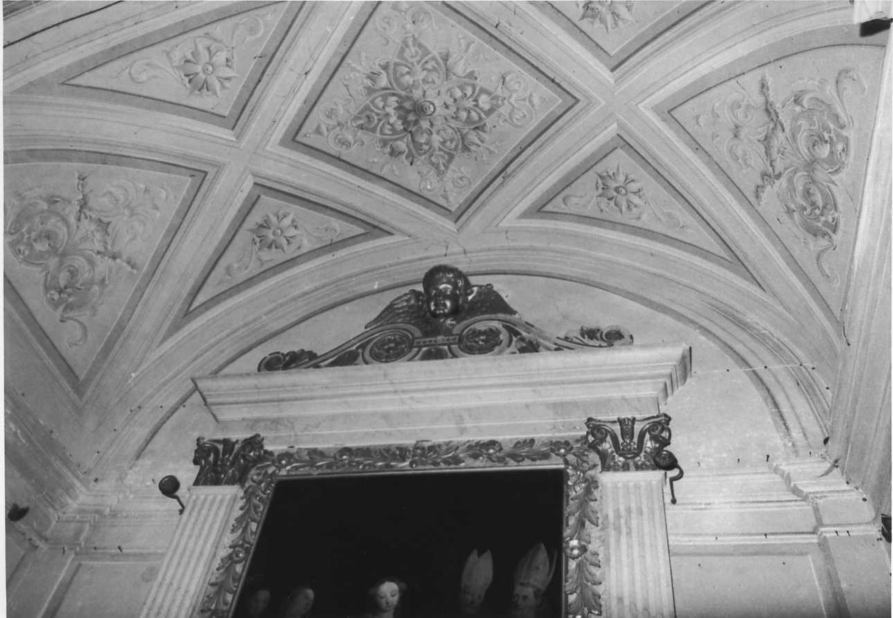 cherubino (fastigio, coppia) - bottega piemontese (secondo quarto sec. XVIII)