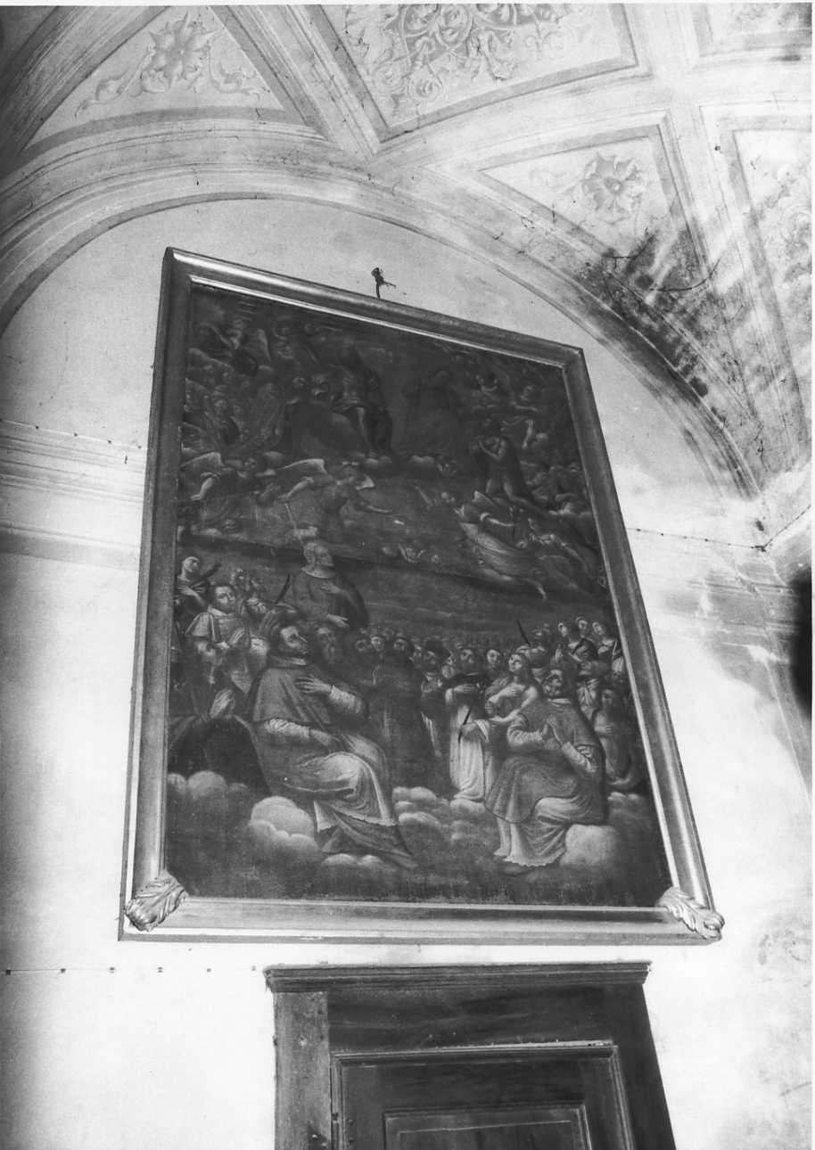 Giudizio Universale (dipinto, opera isolata) - ambito piemontese (sec. XVIII)