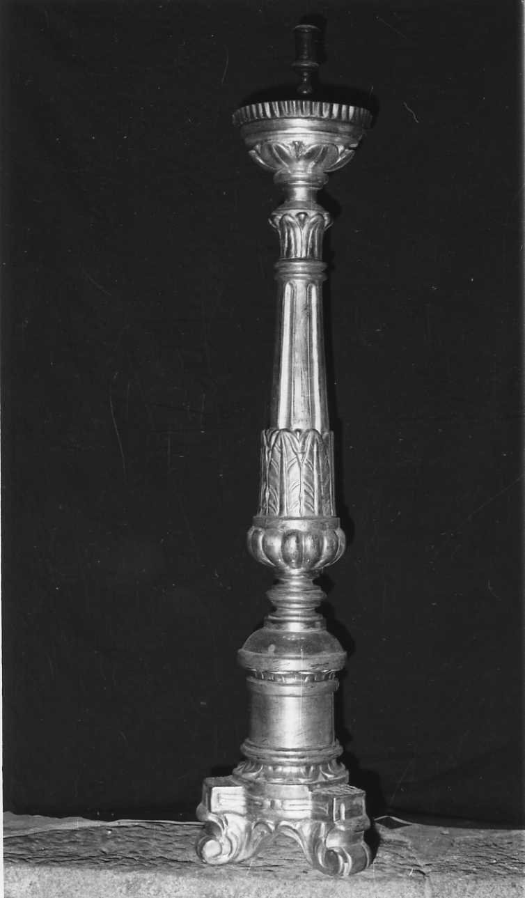 candeliere, serie - bottega biellese (sec. XIX)