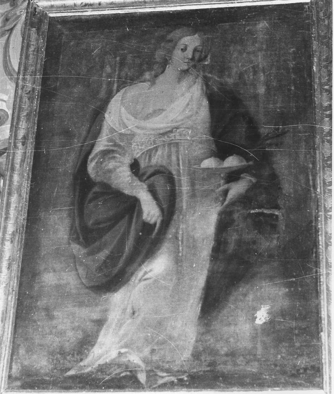 Sant'Agata (dipinto, opera isolata) - ambito biellese (inizio sec. XX)