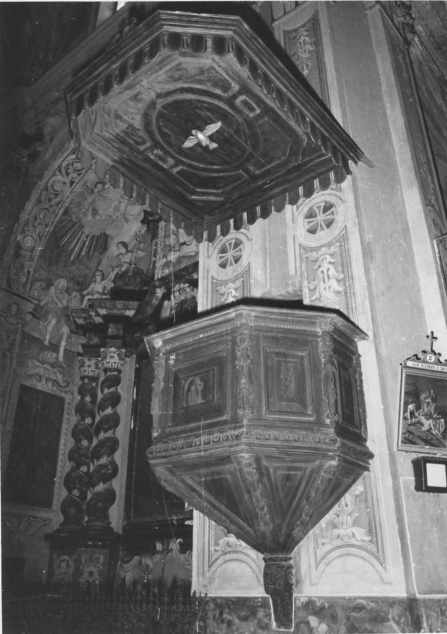 San Lorenzo (pulpito, opera isolata) - bottega biellese (prima metà sec. XIX)