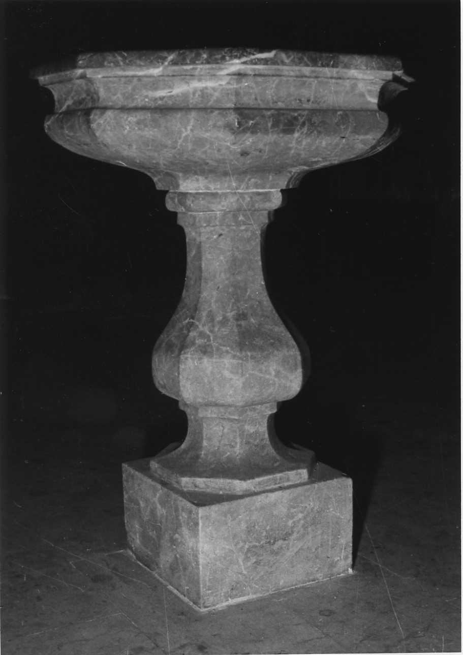 acquasantiera, coppia - bottega biellese (sec. XVIII)