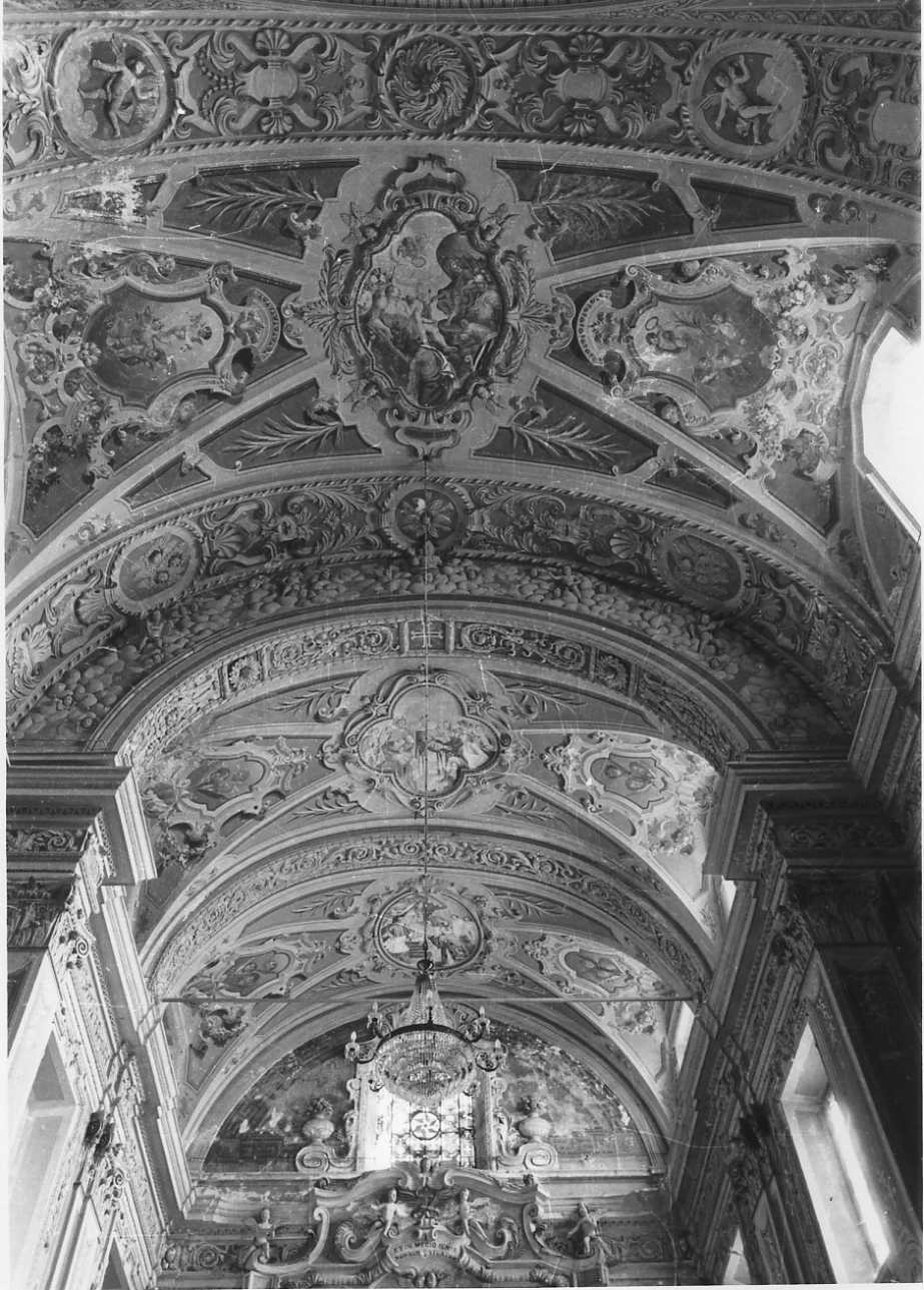 Dio Padre benedicente (decorazione plastica, insieme) - bottega piemontese (sec. XVIII)