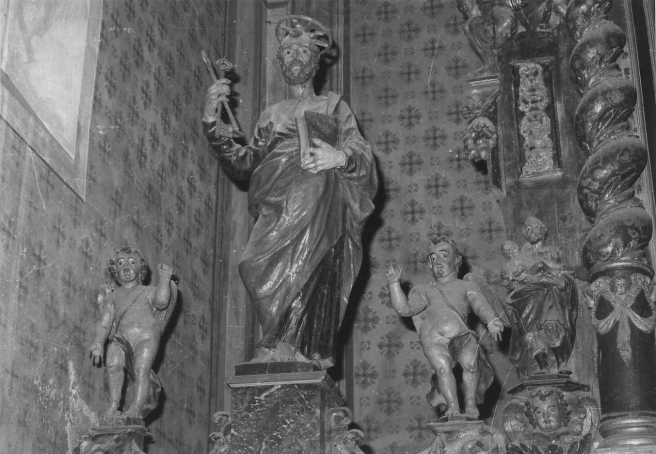 San Pietro (statua, opera isolata) - bottega biellese (sec. XVIII)