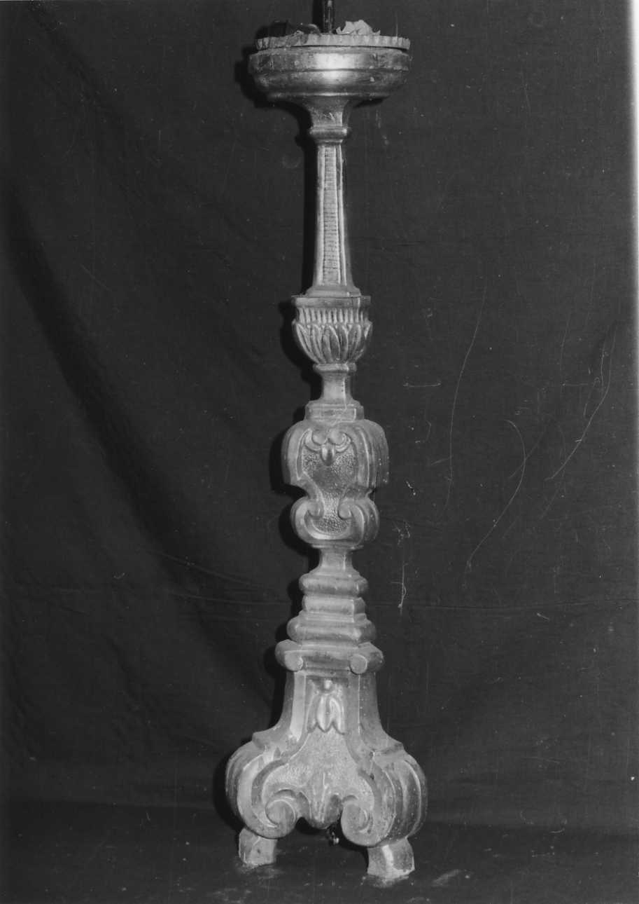 candelabro, serie - bottega biellese (sec. XIX)