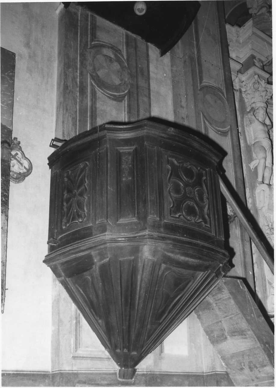 pulpito, opera isolata - bottega biellese (sec. XVII)
