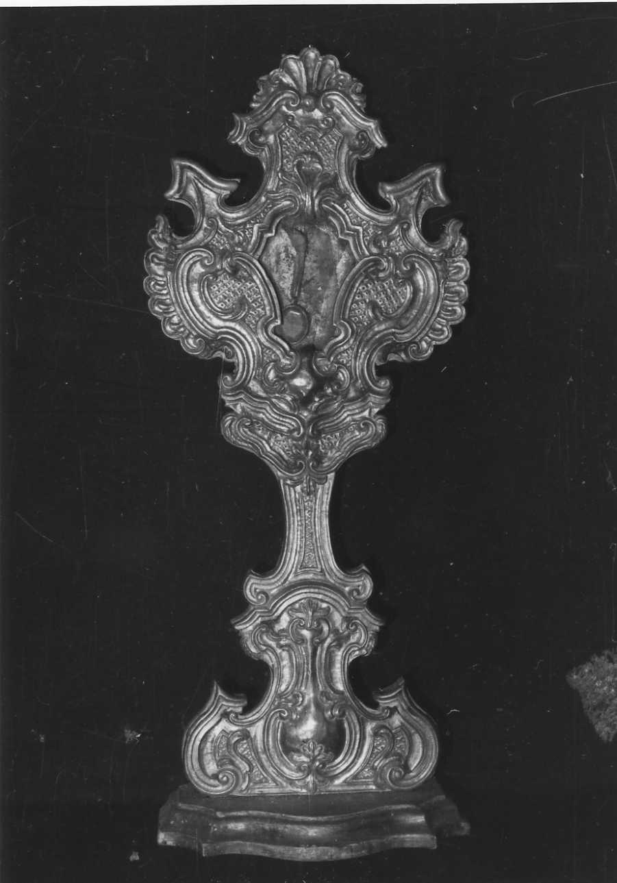 reliquiario - a ostensorio, opera isolata - bottega biellese (sec. XVIII)