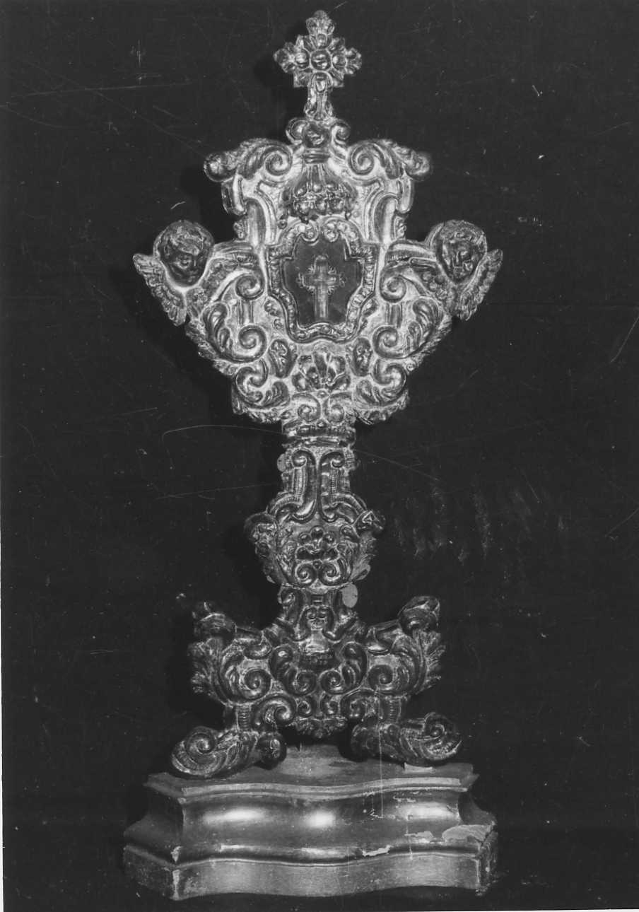 reliquiario - a ostensorio, opera isolata - bottega biellese (sec. XIX)