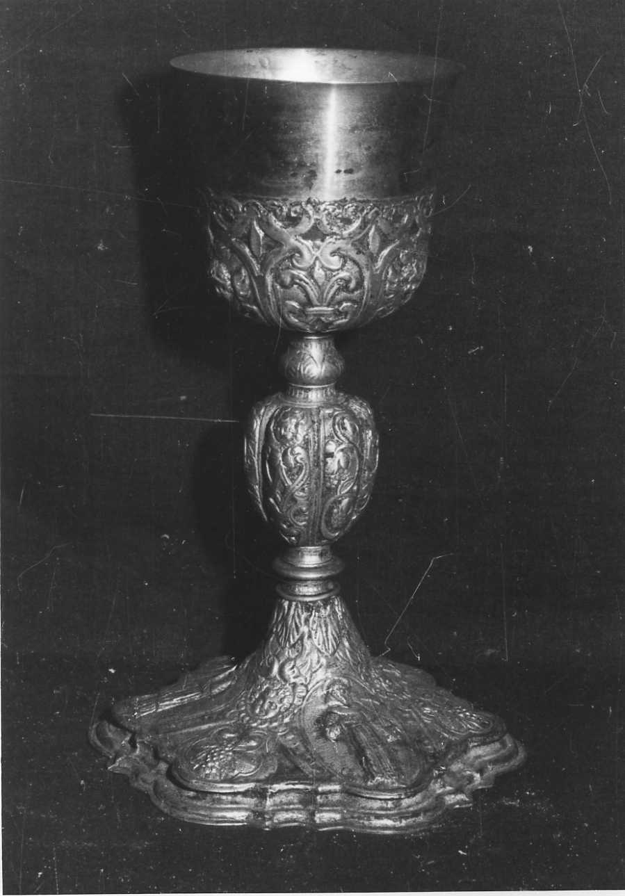 quattro evangelisti (calice, opera isolata) - bottega piemontese (seconda metà sec. XVII)